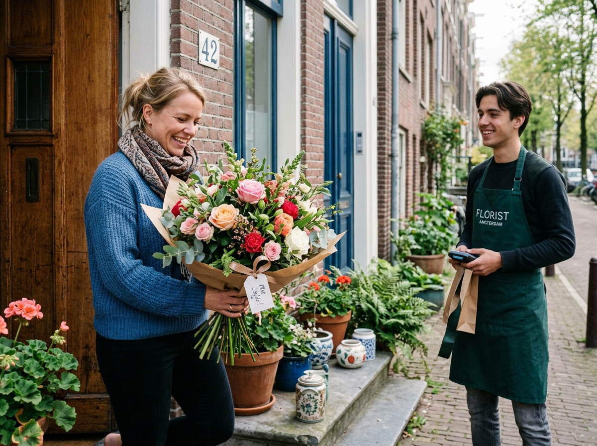 Bloemen bezorging