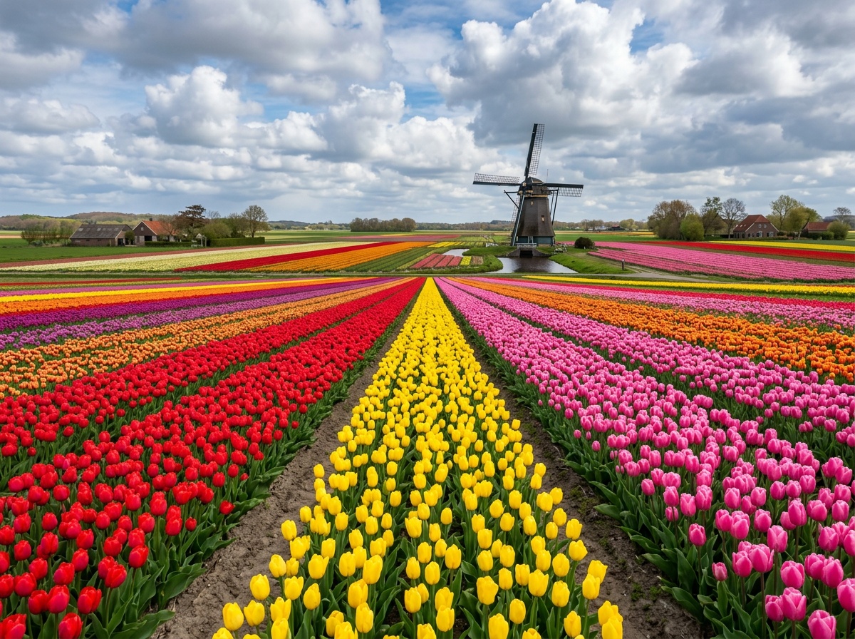 Tulpenvelden Nederland